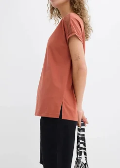 Lockeres Shirt mit Spitze