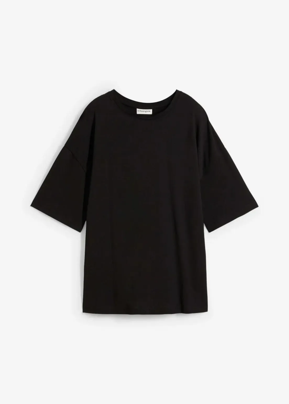 Lockeres T-Shirt aus Baumwoll-Mix