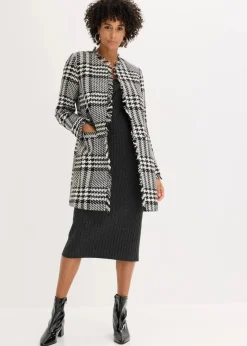 Longblazer aus Bouclé