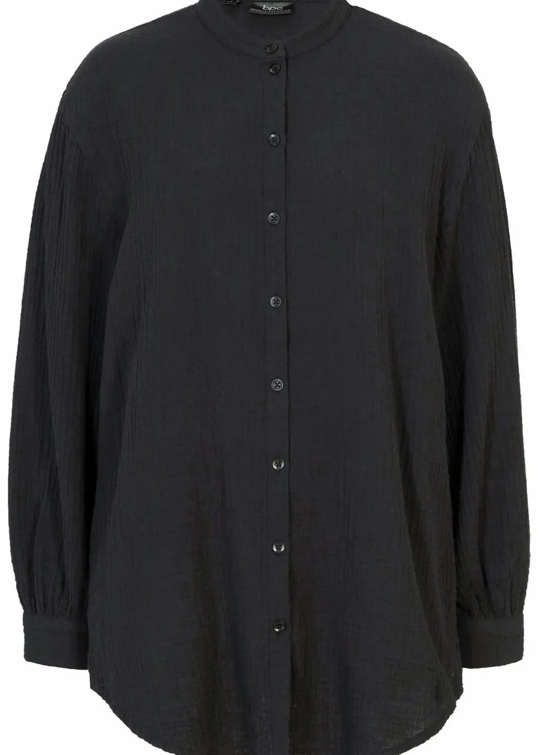 Longbluse aus luftigem Musselin