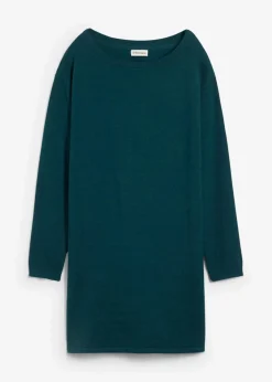 Longpullover mit recycelter Baumwolle