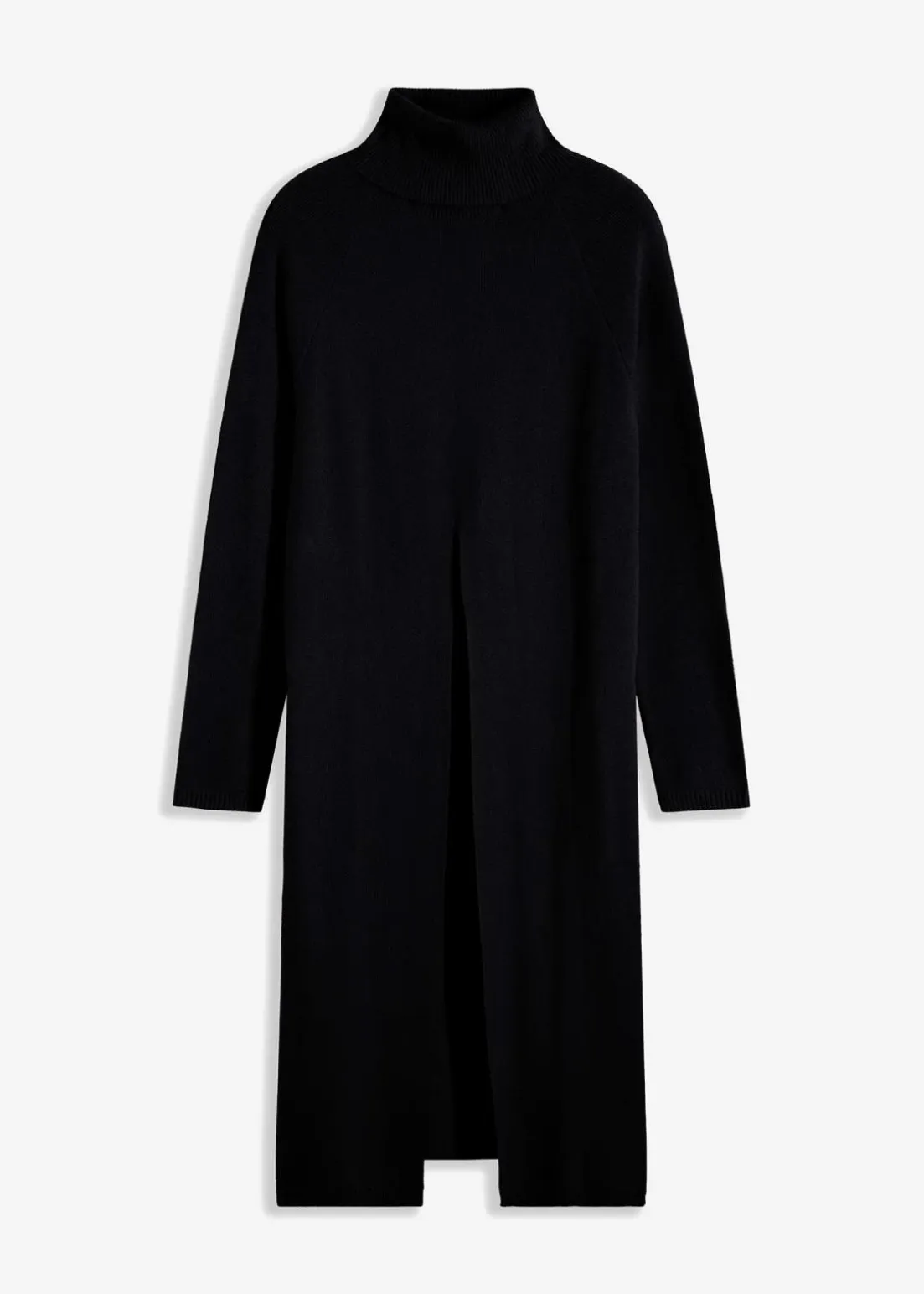 Longpullover mit Schlitz