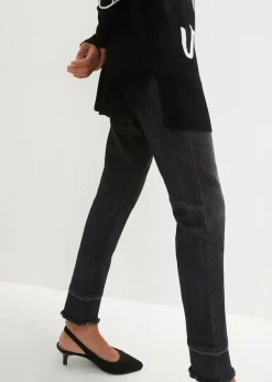 Longpullover mit Schriftzug