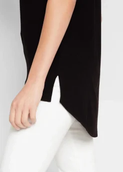 Longshirt aus Viskose-Mix