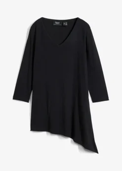 Longshirt aus Baumwoll-Viskose-Mix