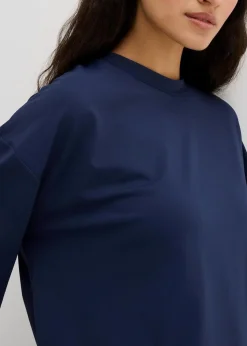 Longshirt aus fließender Qualität