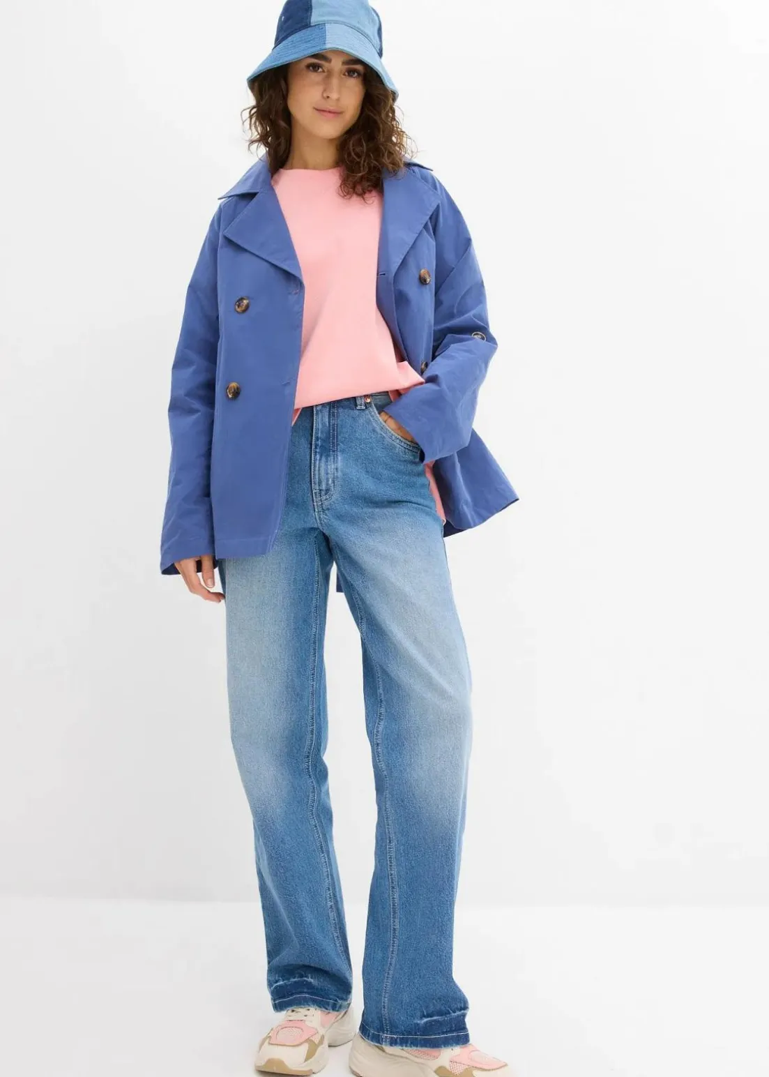 Longshirt aus Interlock