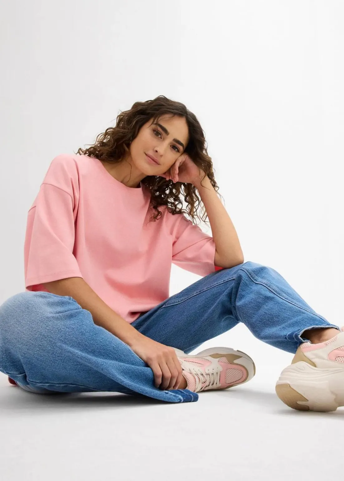 Longshirt aus Interlock