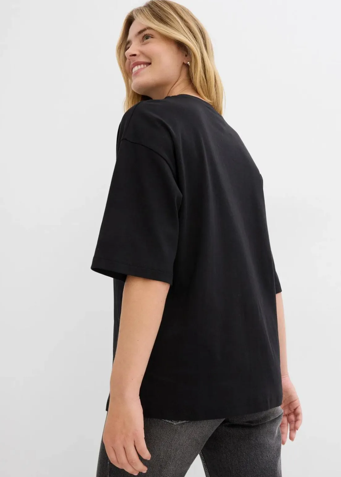 Longshirt aus Interlock