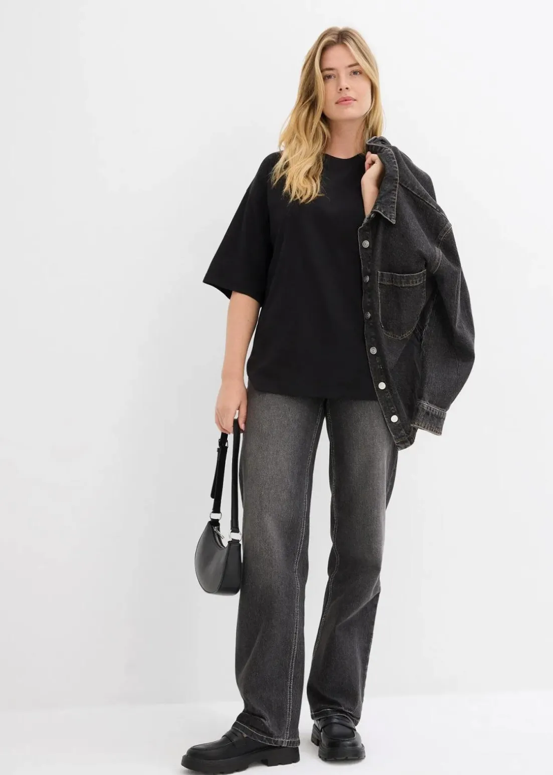 Longshirt aus Interlock