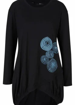 Longshirt aus reiner Baumwolle