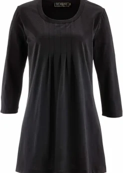 Longshirt aus reiner Baumwolle