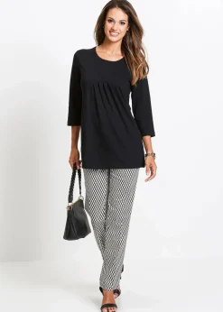 Longshirt aus reiner Baumwolle