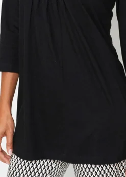 Longshirt aus reiner Baumwolle