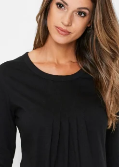 Longshirt aus reiner Baumwolle