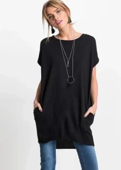 Longshirt aus reiner Baumwolle