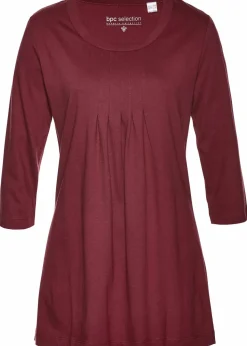 Longshirt aus reiner Baumwolle