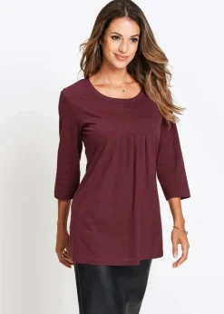 Longshirt aus reiner Baumwolle