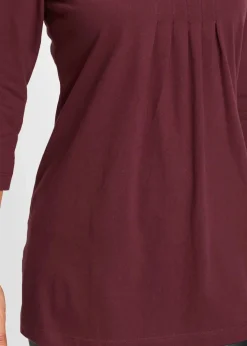 Longshirt aus reiner Baumwolle