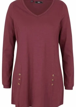 Longshirt aus reiner Baumwolle