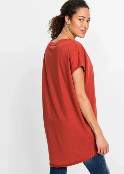 Longshirt aus reiner Baumwolle