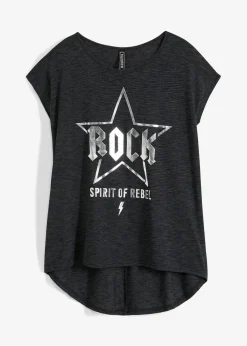 Longshirt aus softem Viskose-Mix