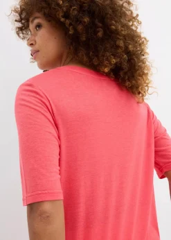 Longshirt aus softer Viskose