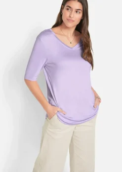 Longshirt aus softer Viskose, 2er-Pack