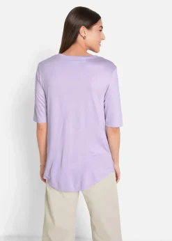 Longshirt aus softer Viskose, 2er-Pack