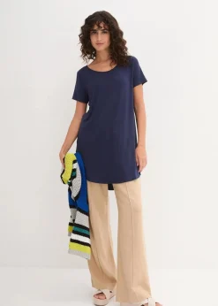 Longshirt aus softer Viskose