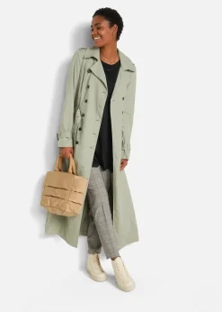 Longshirt aus Viskose mit Volant