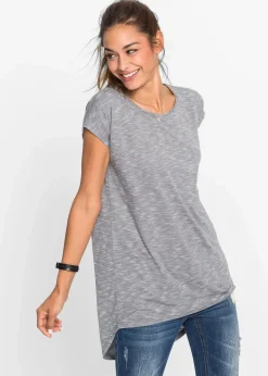 Longshirt aus Viskose-Mischung