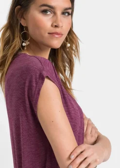 Longshirt aus Viskose-Mischung