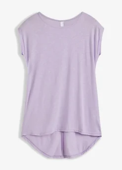 Longshirt aus Viskose-Mischung