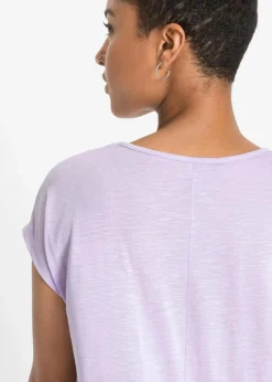 Longshirt aus Viskose-Mischung