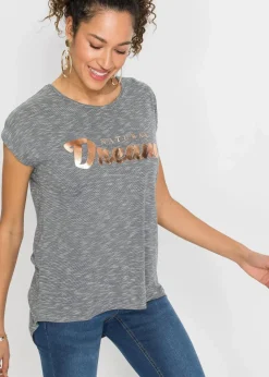 Longshirt aus Viskose-Mix