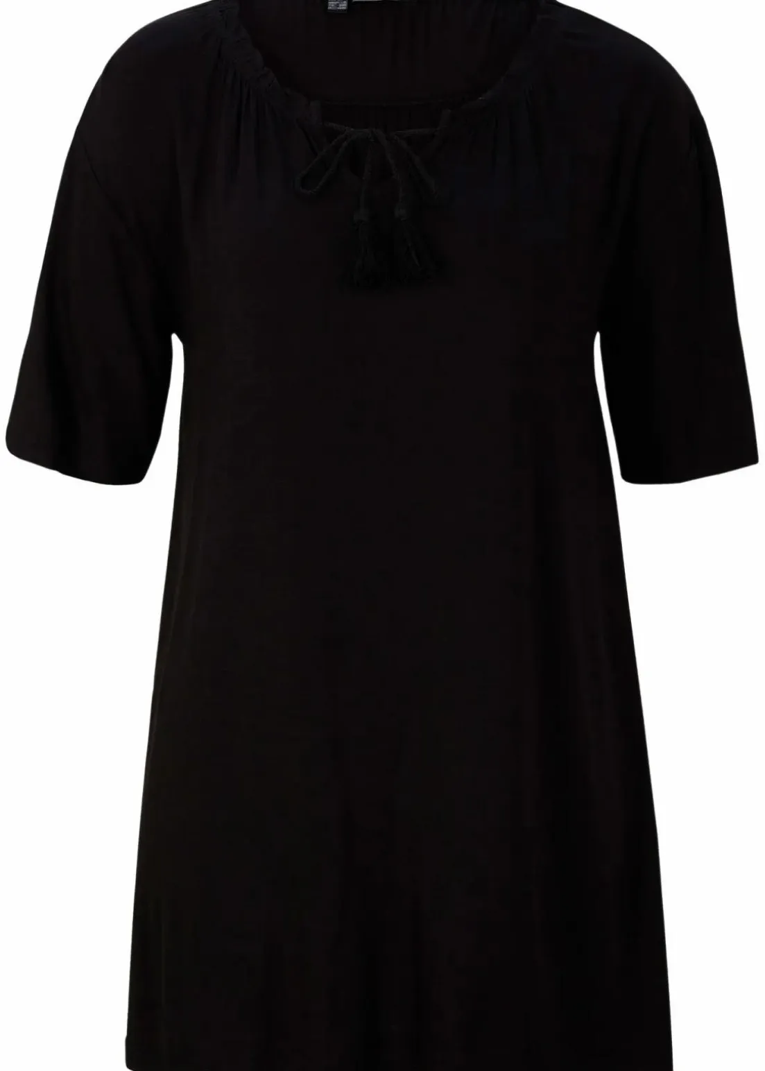 Longshirt aus Viskose-Mix