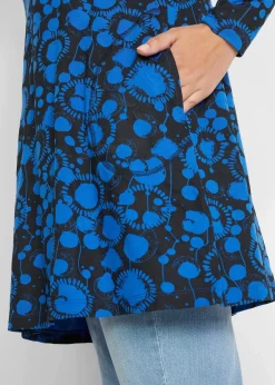 Longshirt aus Viskose-Mix