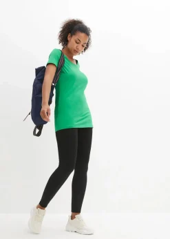 Longshirt mit Schriftzug (2er Pack)