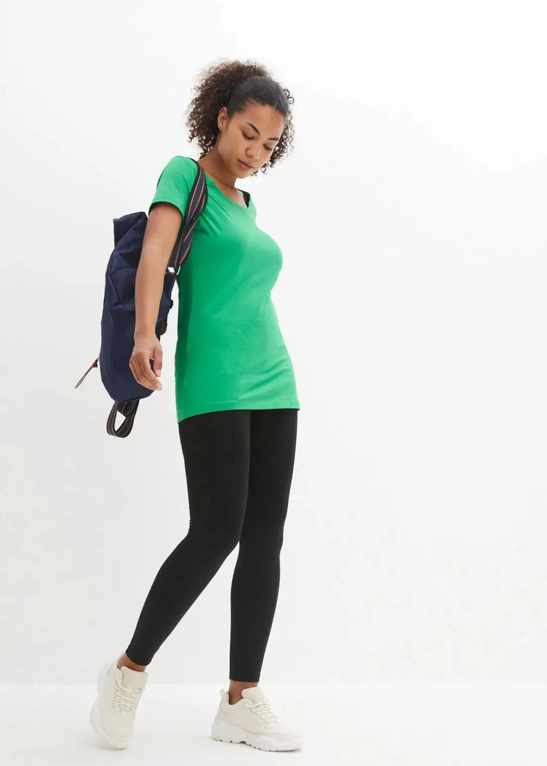 Longshirt mit Schriftzug (2er Pack)