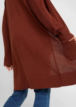 Longstrickjacke, Langarm