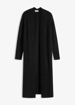 Longstrickjacke mit Viskose