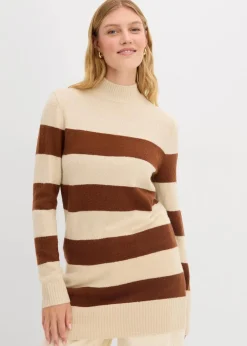 Long-Strickpullover