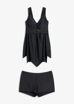 Long-Tankini mit breiten Trägern (2-tlg.Set)