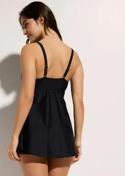 Long-Tankini (2-tlg.Set) mit V-Ausschnitt