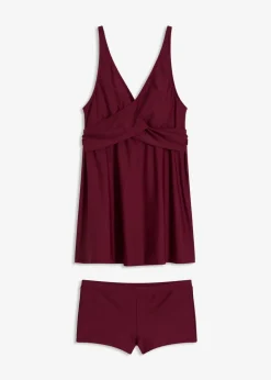 Long-Tankini (2-tlg.Set) mit V-Ausschnitt