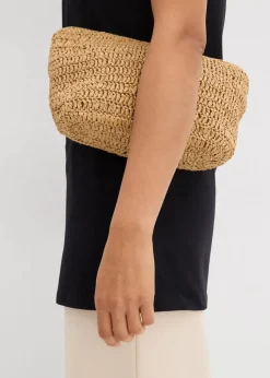 Long-Top aus elastischem Baumwoll-Mix