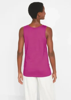 Long-Top aus reiner Baumwolle (5er Pack)