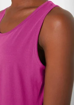 Long-Top aus reiner Baumwolle (5er Pack)