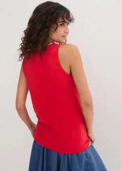 Long-Top aus reiner Baumwolle (5er Pack)